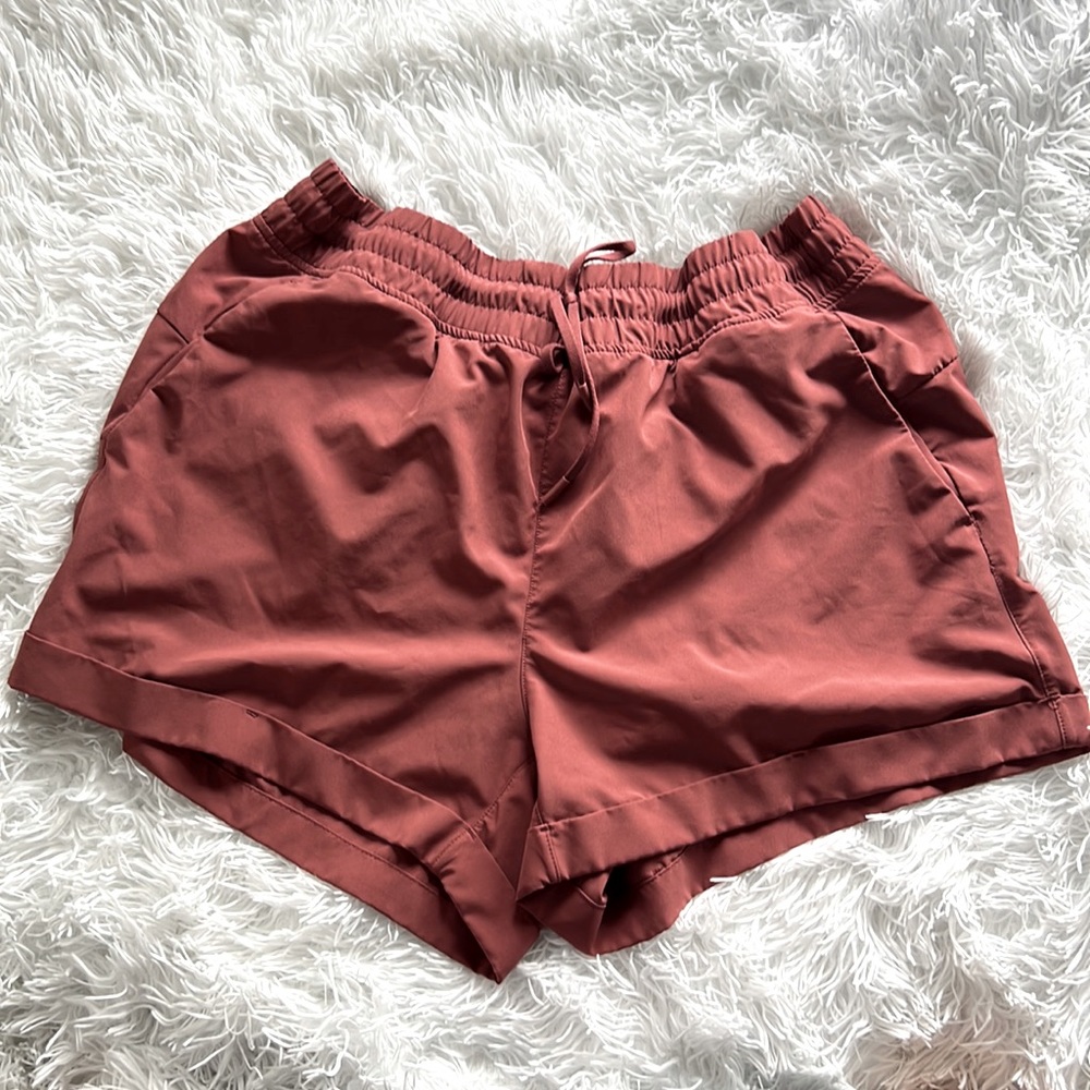 90 Degree by Reflex Mauve Shorts, Size Large
